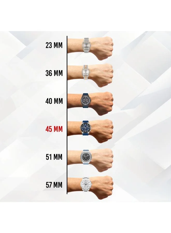 Quantum  Men's Silicone Analog Watch HNG1232.399 - 44 mm for Men | Best Price UAE
